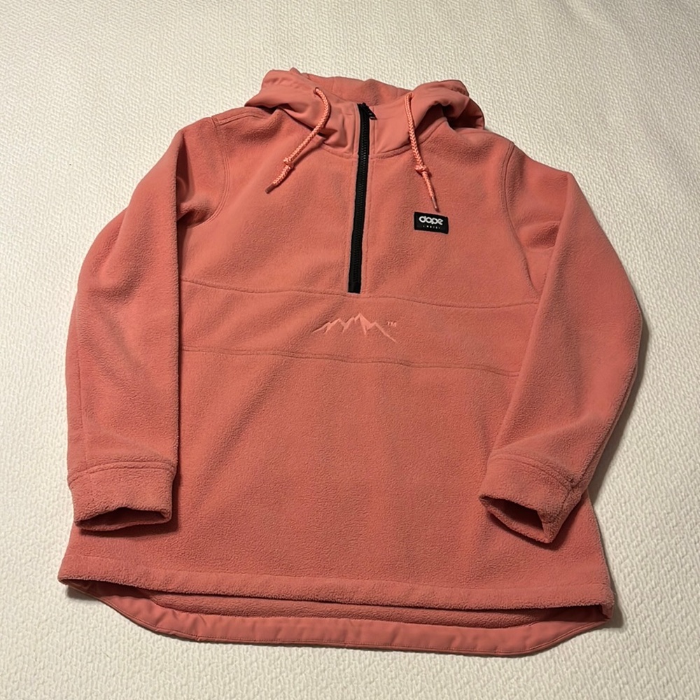 Dope Fleece Hoodie Women’s XS Pink Pullover
